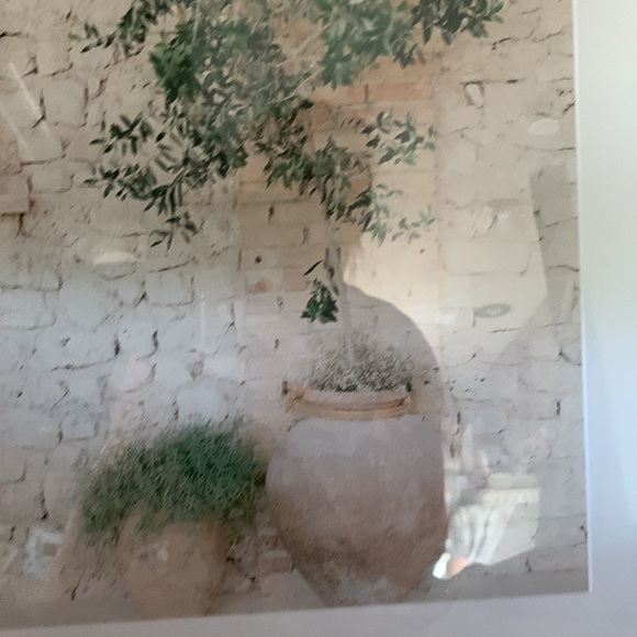 Wall art olives tree planter neutral home decor calm arrival‎ collection wooden - Picture 2 of 3